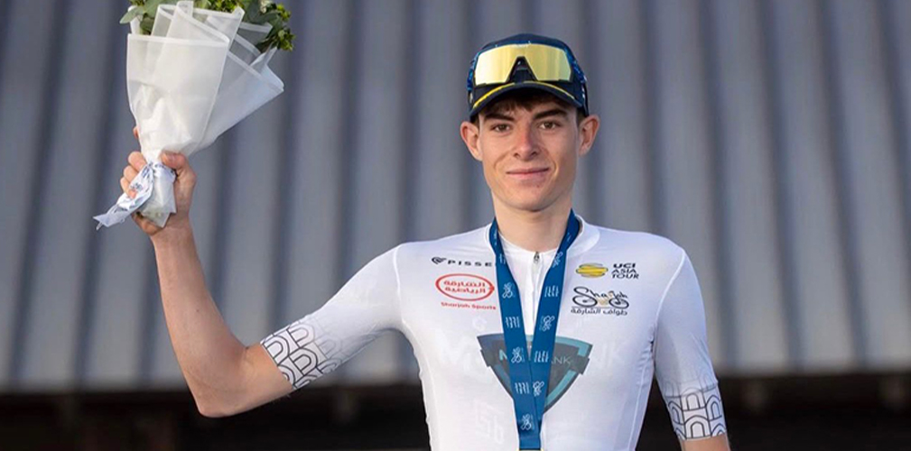 Lorenzo Nespoli, classe 2004, ha vinto la terza tappa a cronometro