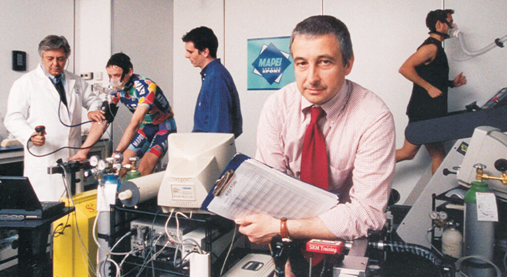 Mapei Sport, laboratorio, Aldo Sassi, Claudio Pecci