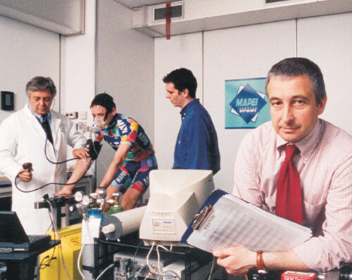 Mapei Sport, laboratorio, Aldo Sassi, Claudio Pecci