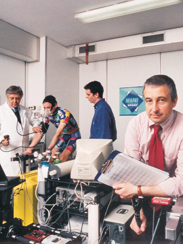 Mapei Sport, laboratorio, Aldo Sassi, Claudio Pecci