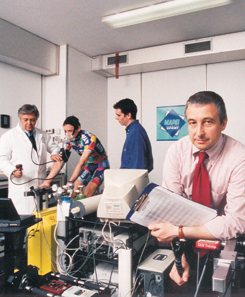 Mapei Sport, laboratorio, Aldo Sassi, Claudio Pecci