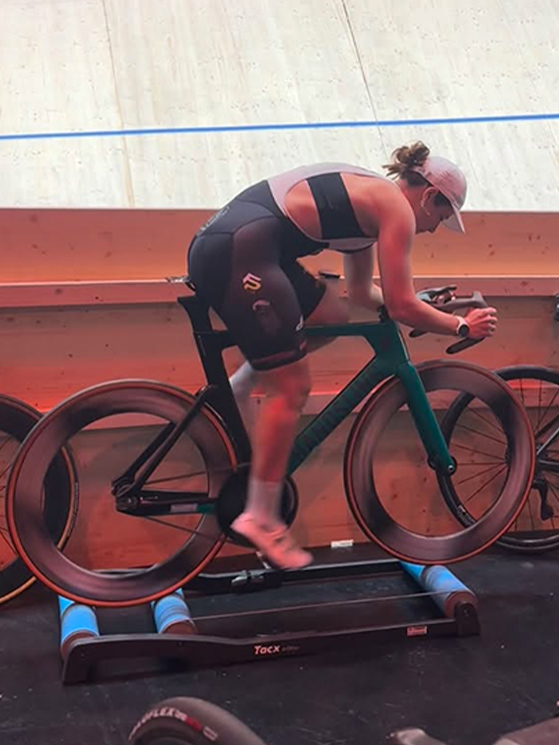 Francesca Selva, rulli, pista