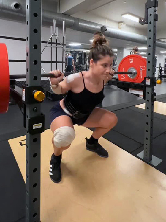 Quel che conta nel lavoro in palestra del velocista sono la velocità e la precisione del gesto