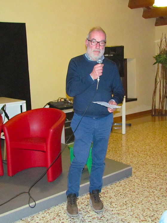 Il saluto del sindaco Salatin ha puntato il dito sul valore dello sport e il ruolo dei genitori con i giovani atleti