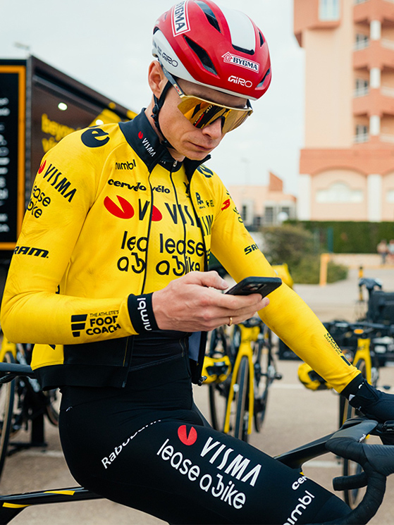 L'inverno di Vingegaard, 29 anni, è passato senza contrattempi nel ritiro spagnolo (foto Visma Lease a Bike)