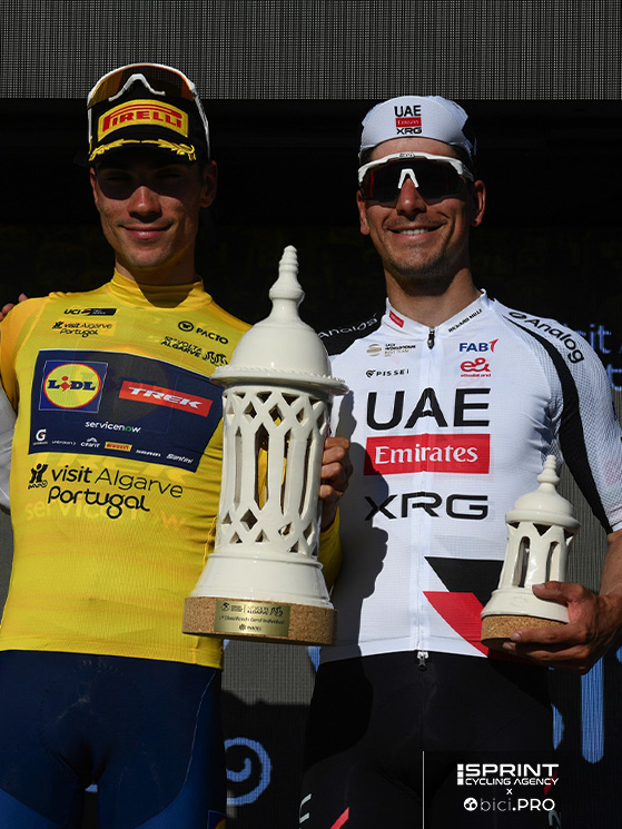 Almeida al fianco di Ayuso, primo alla Volta ao Algarve davanti a Seixas e al lusitano