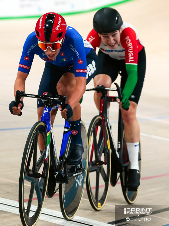 Nell'omnium la Balsamo era andata in crescendo fino a sfiorare il podio finale