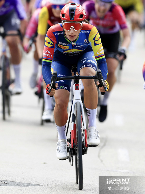 La Balsamo ha già esordito su strada, alla Valenciana con un 6° posto nella quarta tappa