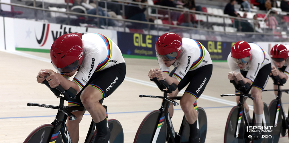 La Danimarca iridata in gara a Konya. I caschi nelle prove contro il tempo rimarranno uguali