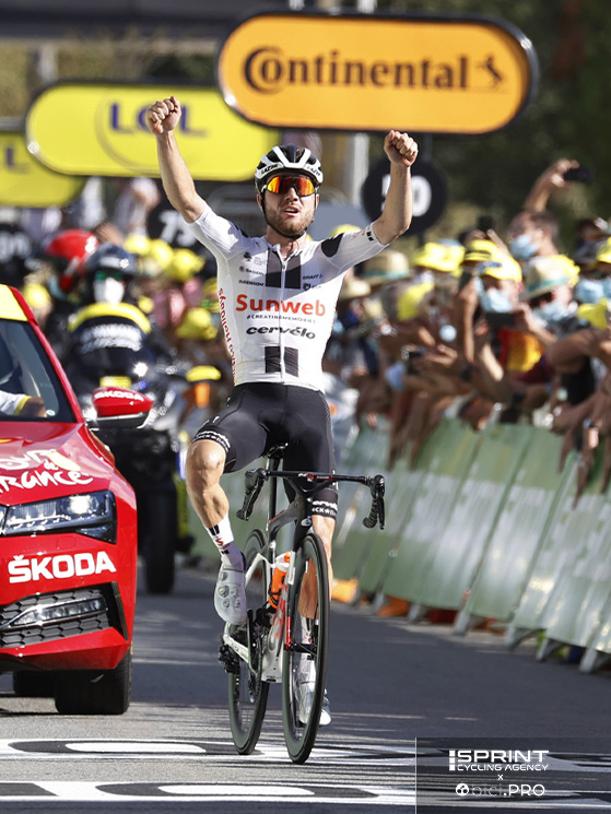 Tour 2020, a Sarran lo svizzero del Team Sunweb dà scacco matto vincendo per distacco