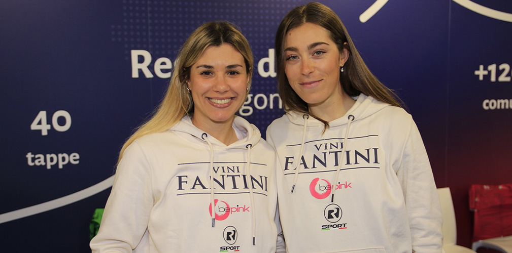 Con l'ingresso all'ultimo istante di Vini Fantini come primo nome, è stato rivisto anche l'abbigliamento da riposo (foto BePink)