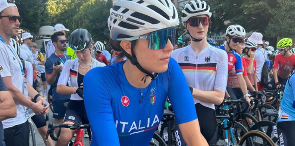 Jolanda ha partecipato agli EYOF 2025, mentre in pista ha vinto i tricolori madison e omnium (foto ravennanotizie.it)