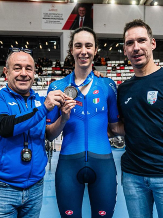 Federica tra Villa e Bragato, che la stanno facendo crescere senza pressioni, guardando anche alla strada