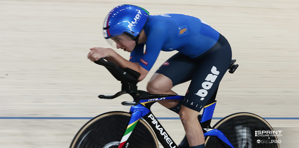 Grandi prestazioni per Federica nell'inseguimento, argento con record italiano di 4'22"909