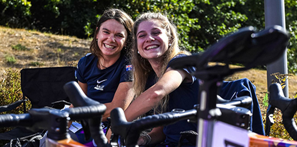 Matilde è molto legata alla compagna olandese Noä Jansen, con cui ha condiviso due anni nel devo team e il passaggio nella WT
