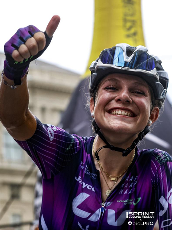 Matilde ha chiuso il 2025 riuscendo a vincere a settembre la generale del Giro del Mediterraneo in Rosa