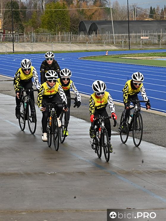 La prima parte della mattinata si è svolta nella ciclabile dell'impianto Falcone e Borsellino