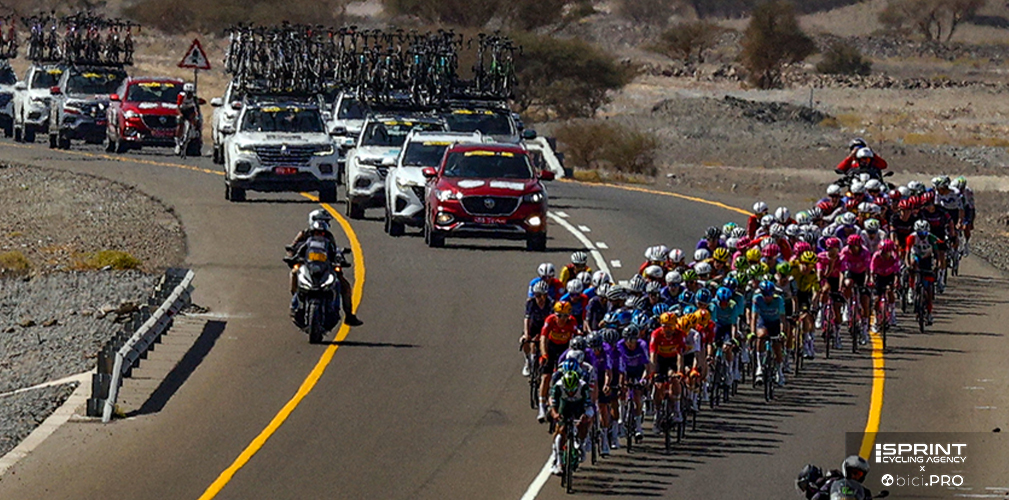 Alla partenza delle quinta tappa, il leader del Tour of Oman era Mauro Schmid, Scaroni secondo a 4"