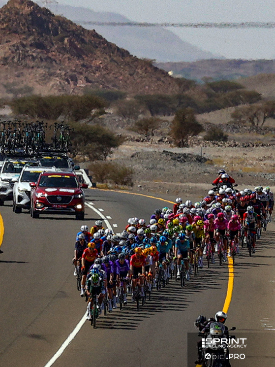 Alla partenza delle quinta tappa, il leader del Tour of Oman era Mauro Schmid, Scaroni secondo a 4"