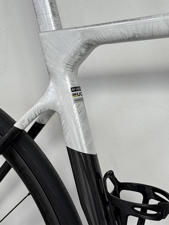 I telai Di Luca sono prodotti a Taiwan da stampo esclusivo e verniciati a Padova da Lumar Colors