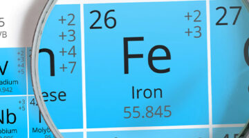 Tavola periodica degli elementi, Ferro (depositphotos.com)
