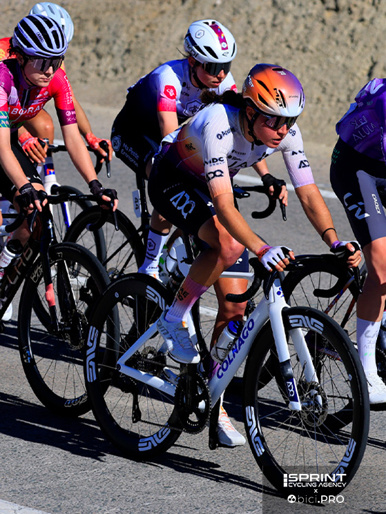 Il UAE Team Adq ha controllato benisimo la corsa: Paula Blasi ha chiuso al 5° posto