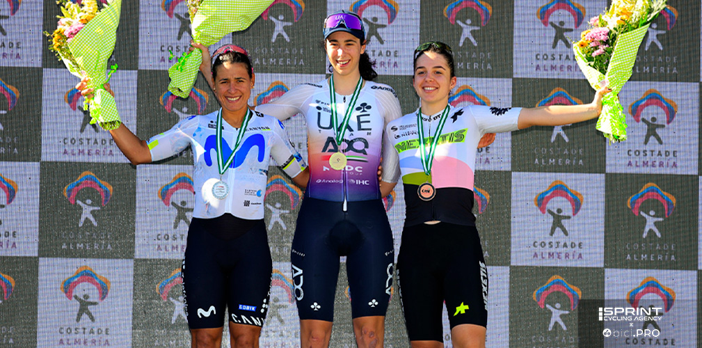 Sul podio di Tabernas, oltre Venturelli, seconda è arrivata Arlenis Sierra e poi Liechte