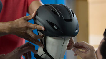 Presentazione Barcellona casco Giro Eclipse Pro, 2026, galleria del vento