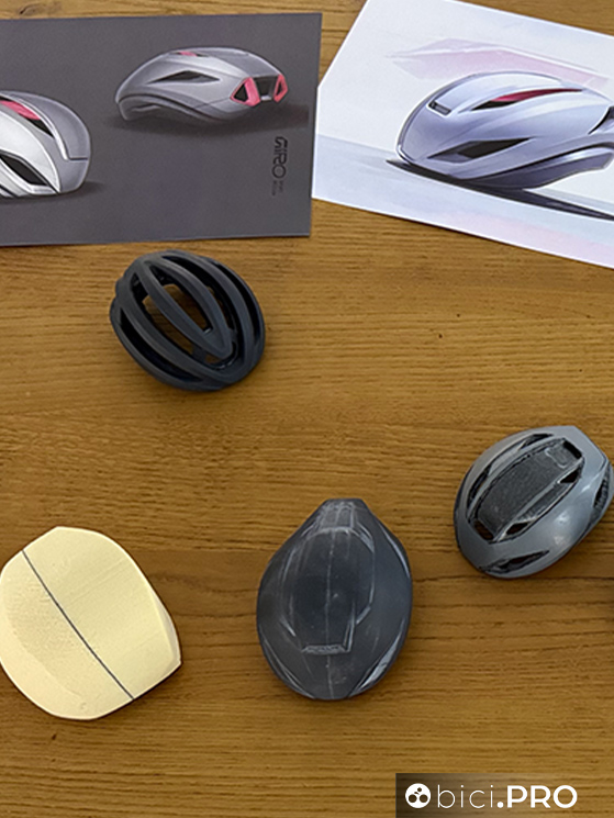 Le versioni in miniatura del casco con la stampa additiva permettono i primi test in CFD