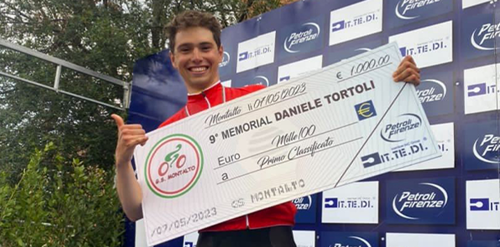 La vittoria del Memorial Tortoli 2023 è stata per Garibbo la prima svolta della carriera (immagine Instagram)