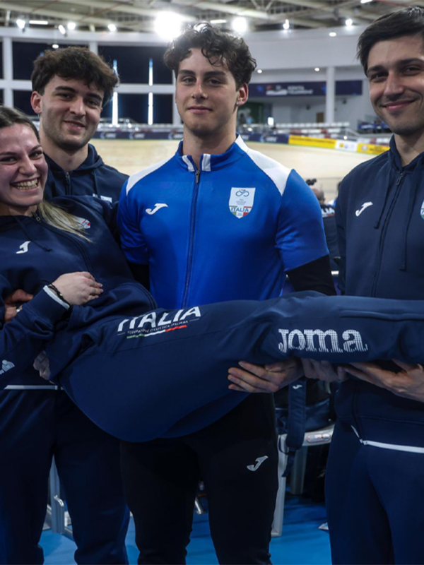 Italia, Joma, campionato europeo pista Konya 2026