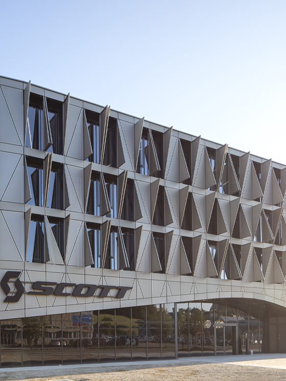 La sede Scott Sports a Givisiez, nel Canton Friburgo, in Svizzera