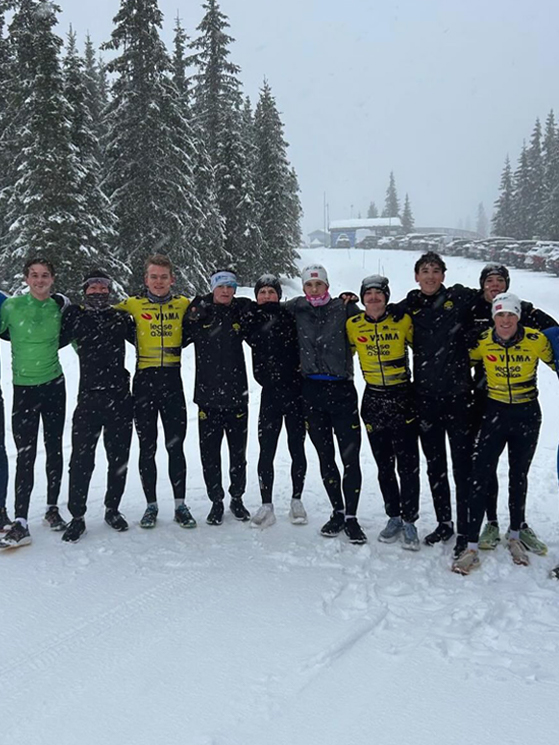 Visma Lease a Bike Development, sci di fondo, ritiro, Norvegia, 2026, Baruzzi e Segatta