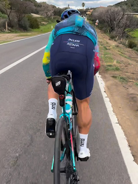 Matteo Malucelli, ritiro, XDS Astana, pedivelle da 165