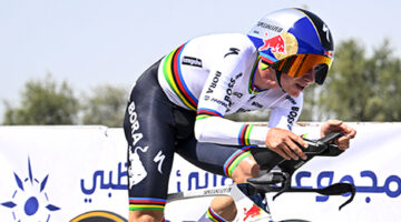 UAE Tour 2026, Remco Evenepoel, 2a tappa cronometro, guarnitura da 68
