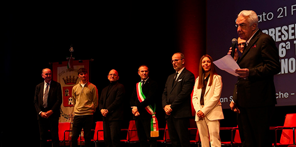 Alla serata di Camerino c'erano anche Eleonora Ciabocco e il Commissario strordinario Castelli