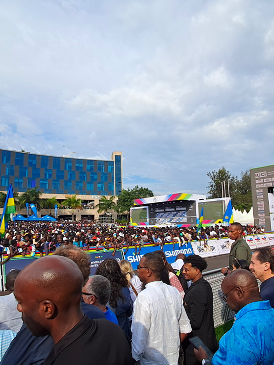 La partenza e l'arrivo dell'ottava tappa saranno dati davanti al Convention Center di Kigali, quartier generale degli ultimi mondiali