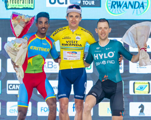 Tour du Rwanda 2025, 1° Fabien Doubey, 2° Henok Mulubrhan, 3° Oliver Mattheis