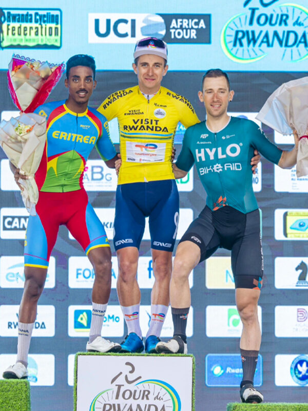 Tour du Rwanda 2025, 1° Fabien Doubey, 2° Henok Mulubrhan, 3° Oliver Mattheis
