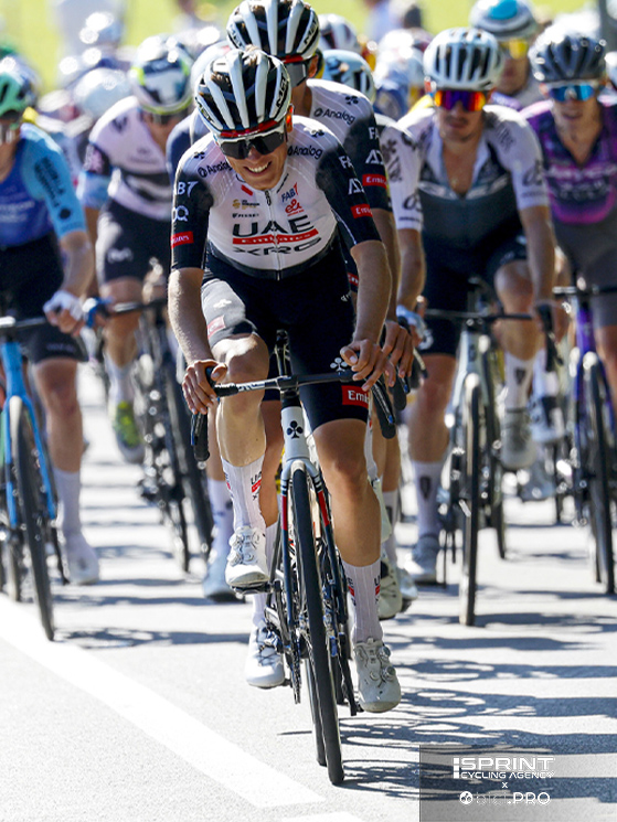 Una sola volta finora Torres ha corso con Pogacar: alla Tre Valli Varesine, che vinse. Dopo il lavoro, lo spagnolo si fermò