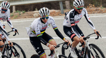 Tadej Pogacar, allenamento 2026, UAE Team Emirates (foto UAE Team Emirates/Fizza)