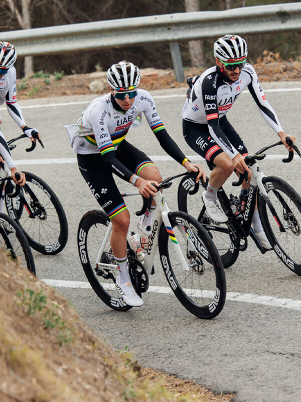 Tadej Pogacar, allenamento 2026, UAE Team Emirates (foto UAE Team Emirates/Fizza)