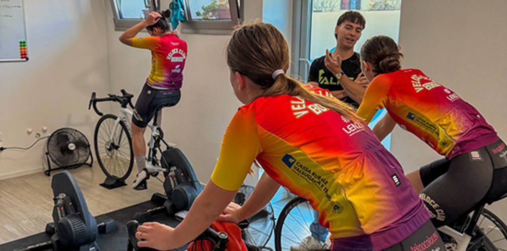 Fanno parte del progetto anche tre allieve trentine del Veloce Club Borgo