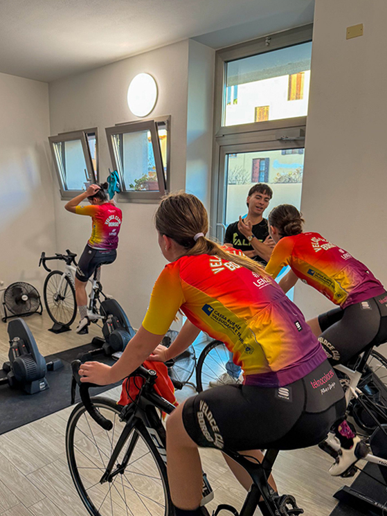 Fanno parte del progetto anche tre allieve trentine del Veloce Club Borgo