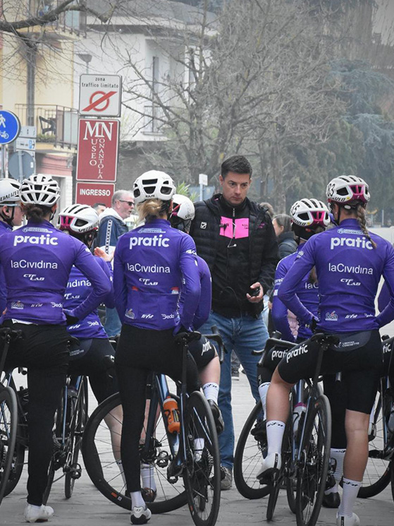 Paolo Dalla Costa, direttore sportivo della Ceresetto è arrivato al team quest'anno