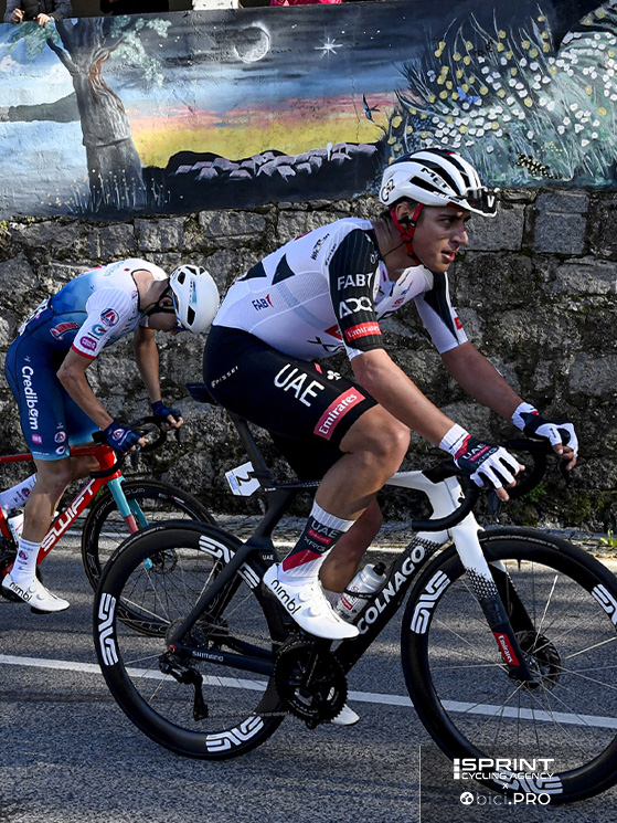 La notizia della sua promozione, Giaimi l'ha ricevuta durante la Volta ao Algarve