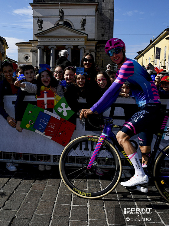 Meris è l'unico italiano presente nell'Unibet, ma si è perfettamente ambientato nel gruppo franco-olandese