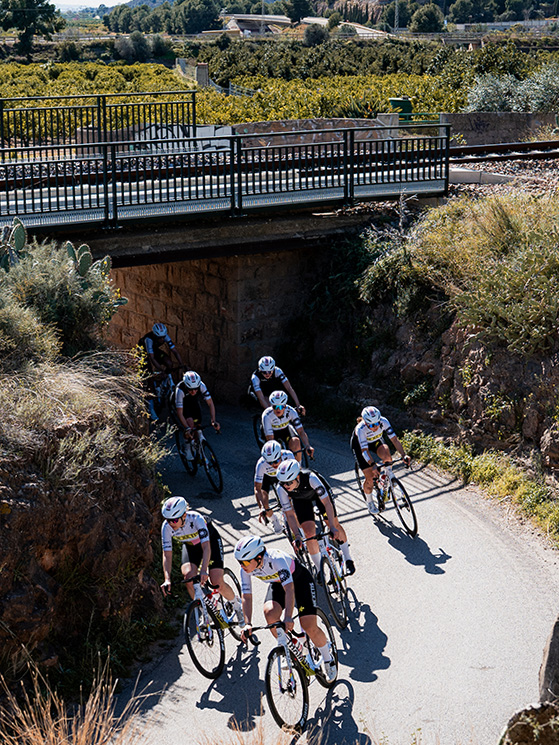 La stagione della formazione elvetica prevede attività anche in Italia, tra Appennino e GP Liberazione