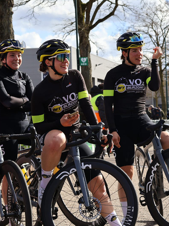 Il morale resta sempre alto nella Bft Burzoni e il gruppo si rafforza in ogni gara (foto Björn van der Schoot)
