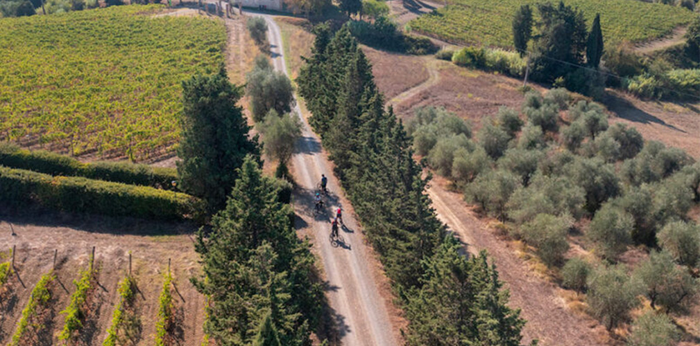 Il programma del Peccioli Gravel Clinic si articola su 4 giornate, con tre escursioni in bici